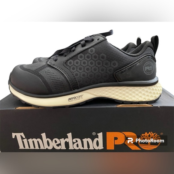NIB Women’s Timberland Pro Reaxion SD35 Composite Toe Safety Work Shoe Size 7 - Picture 7 of 14